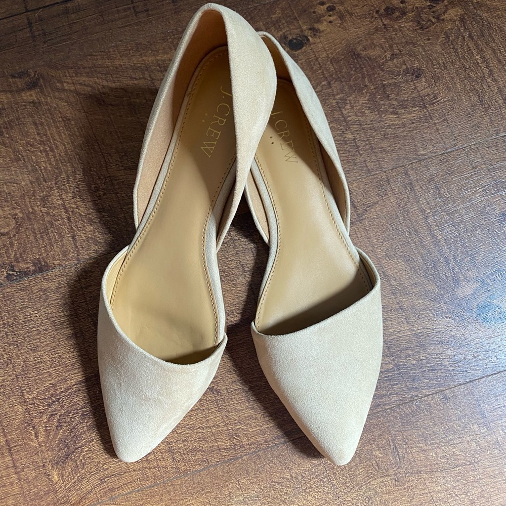 J.Crew Suede Flats